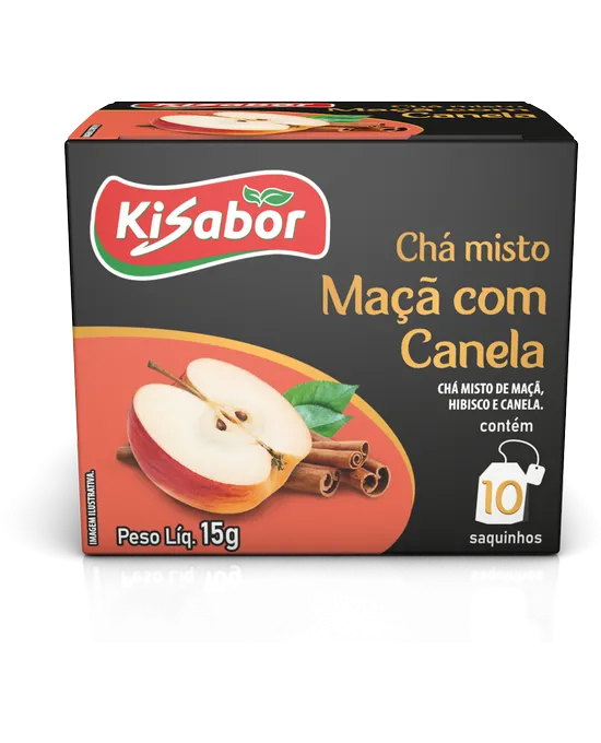 Chá de Maçã com Canela