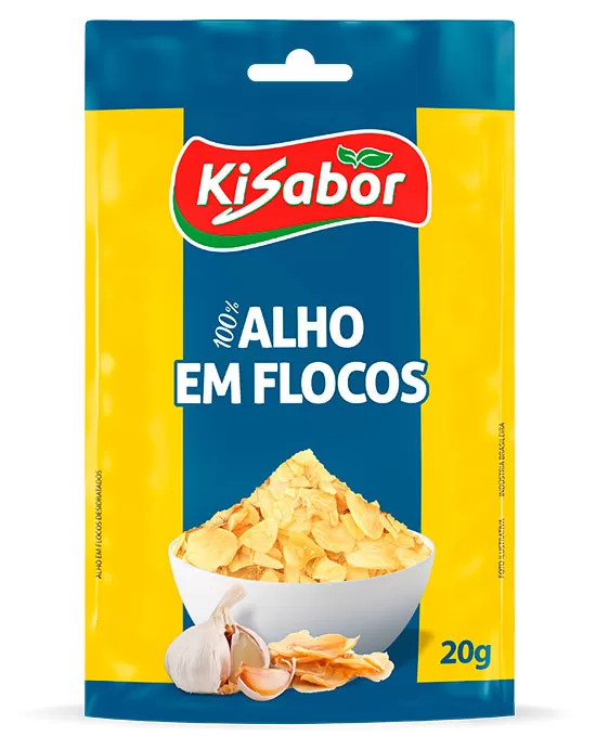 Alho em Flocos Kisabor