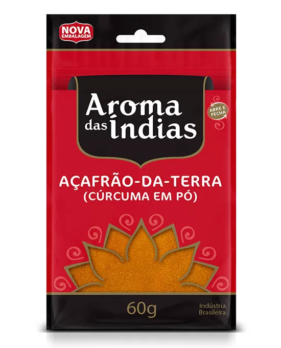 Açafrão da Terra Aroma das Índias