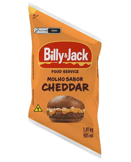 Molho Billy & Jack Cheddar Food Service