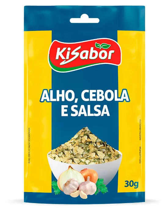 Alho, Cebola e Salsa Kisabor