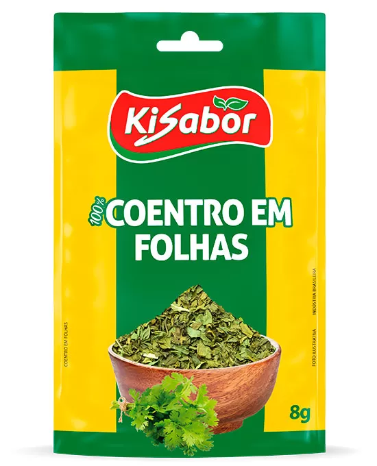 Coentro em Folhas Kisabor