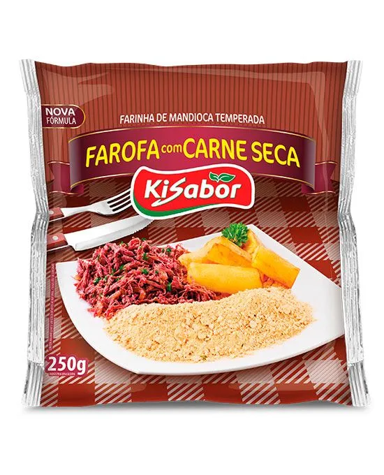 Farofa com Carne Seca