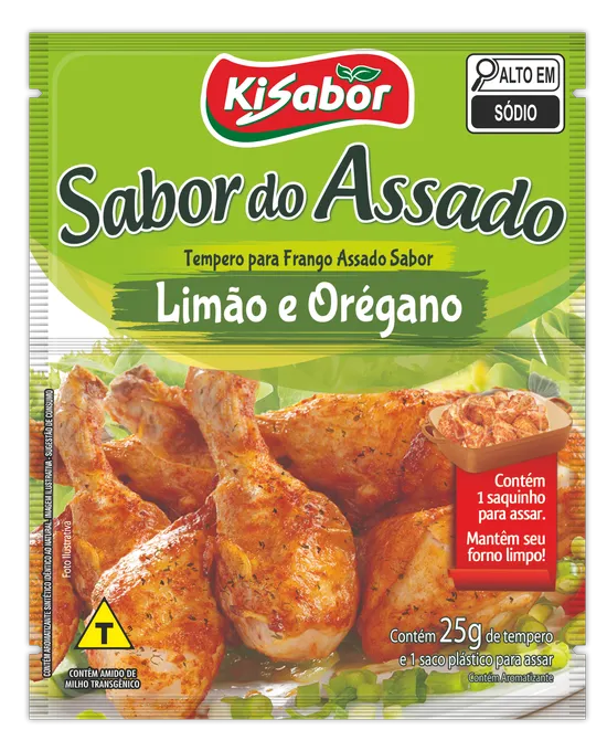 Sabor do Assado Limão e Orégano