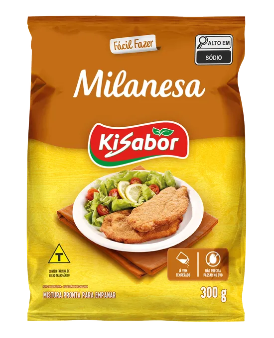 Milanesa - Mistura Para Empanar