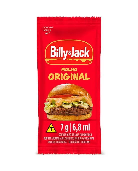 Molho Billy & Jack Original Sachê