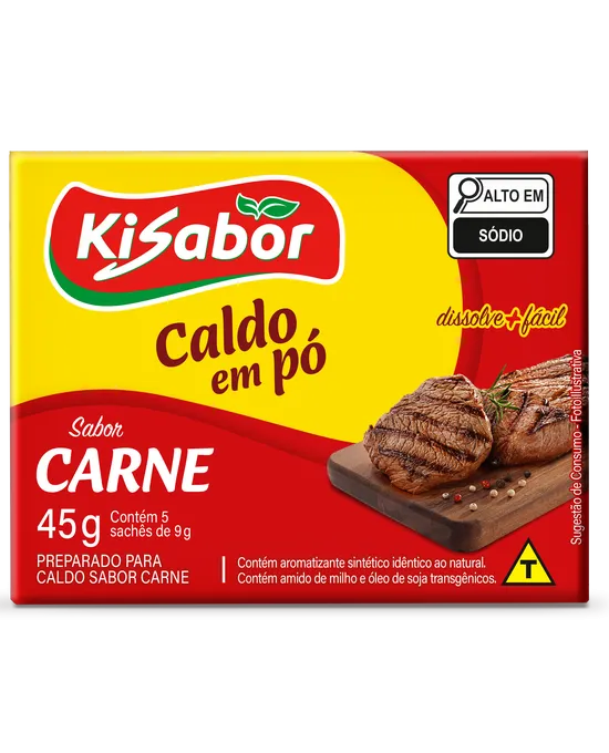 Caldo de Carne em Pó