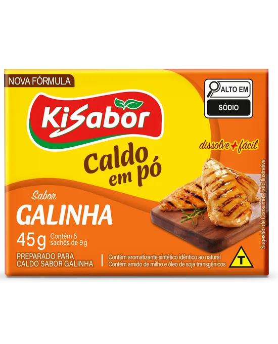 Caldo de Galinha em Pó