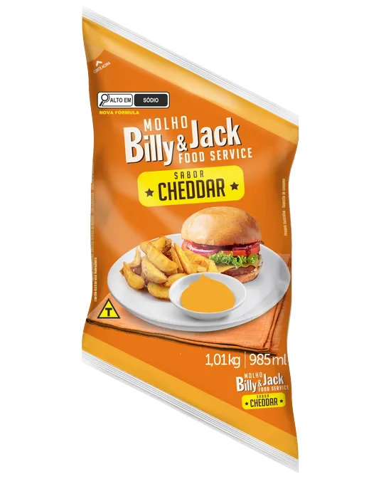 Molho Billy & Jack Cheddar Food Service