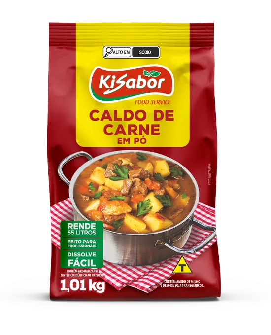 Caldo de Carne em Pó Food Service