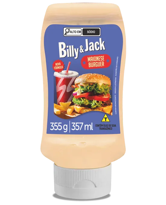 Maionese Burguer Billy & Jack