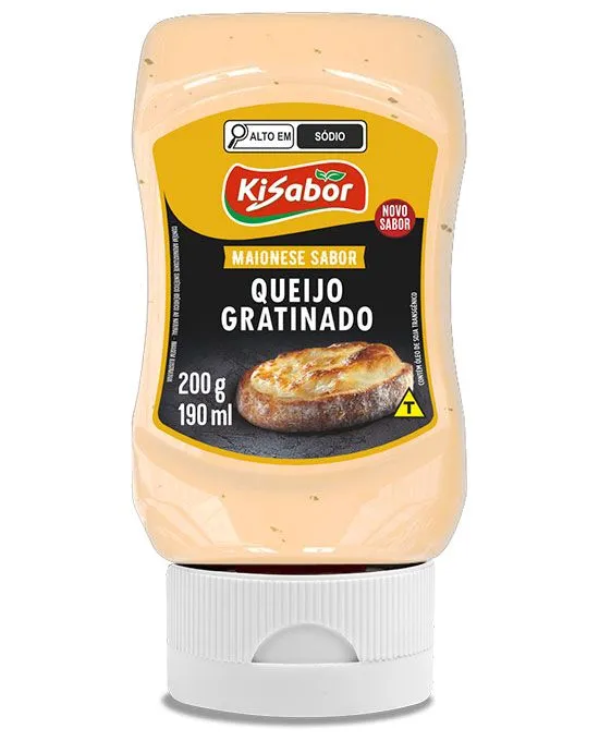 Maionese sabor Queijo Gratinado
