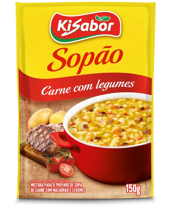 Sopão de Carne com Legumes