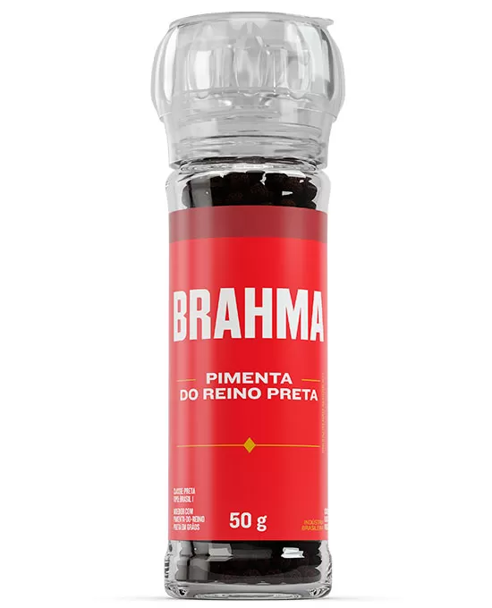 Moedor de Pimenta do Reino Preta Brahma