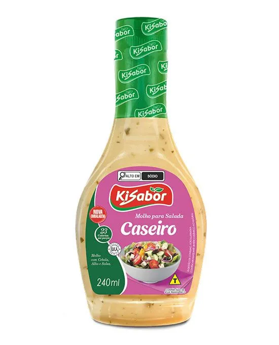 Molho para Salada Caseiro