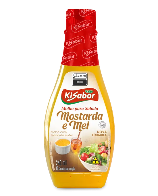 Molho para Salada Mostarda e Mel