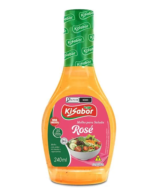 Molho para Salada Rosé