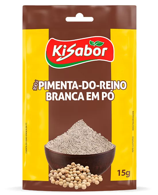 Pimenta-Do-Reino Branca em Pó