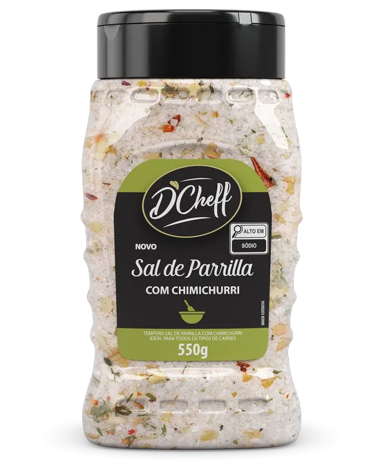 Sal de Parrilla com Chimichurri