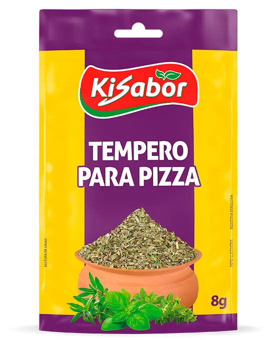 Tempero para Pizza Kisabor